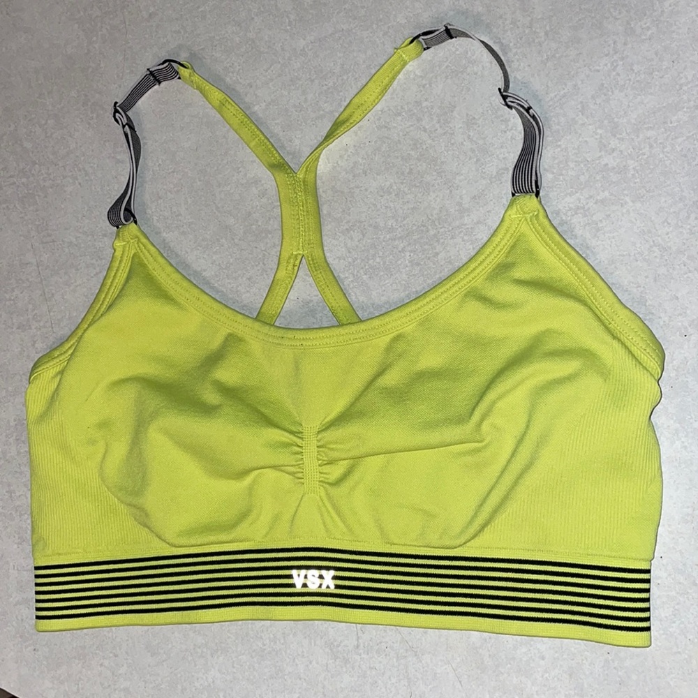Neon Yellow VSX Sports Bra